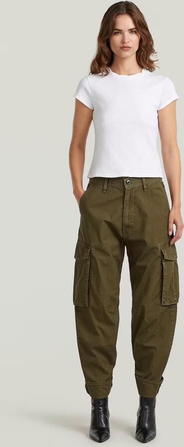 G-Star RAW 3D Boyfriend Cargobroek Groen Dames - Foto 7