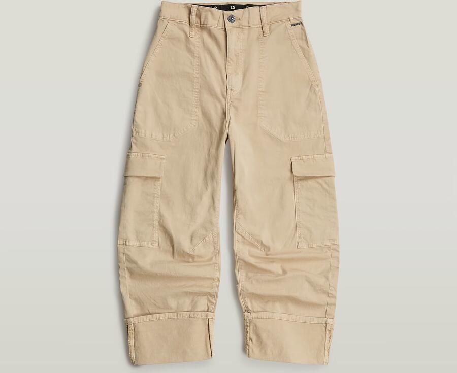 G-Star RAW 3D Boyfriend Cargobroek voor meisjes Beige meisjes - Foto 3