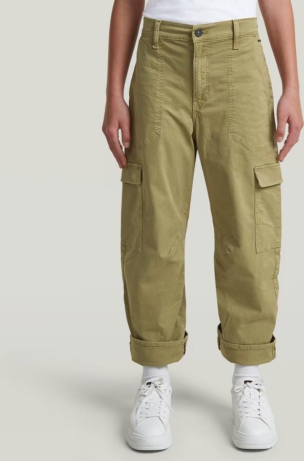 G-Star RAW 3D Boyfriend Cargobroek voor meisjes Groen meisjes