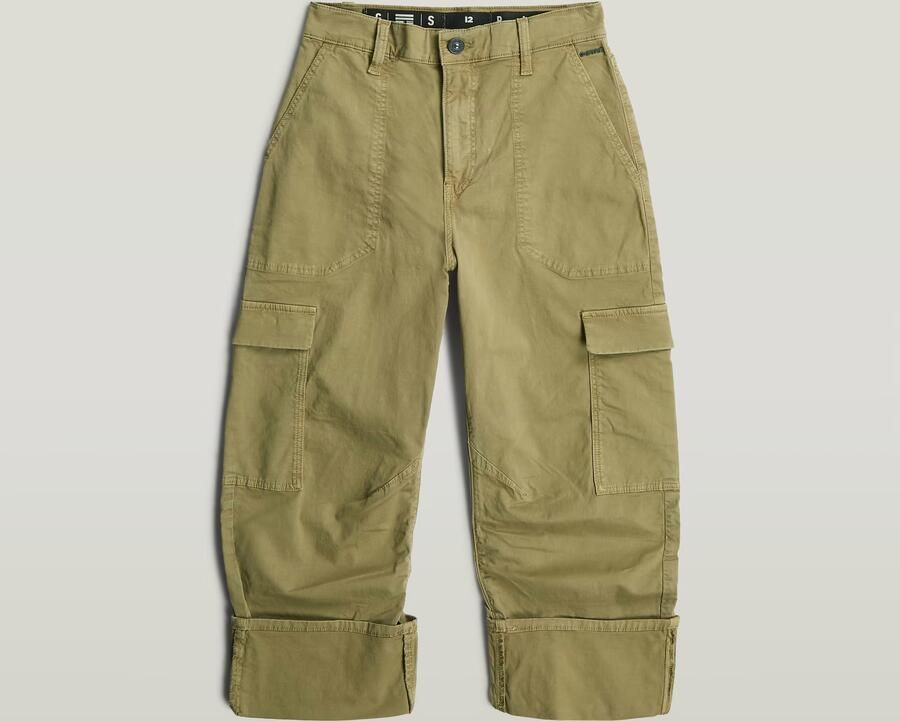 G-Star RAW 3D Boyfriend Cargobroek voor meisjes Groen meisjes - Foto 3