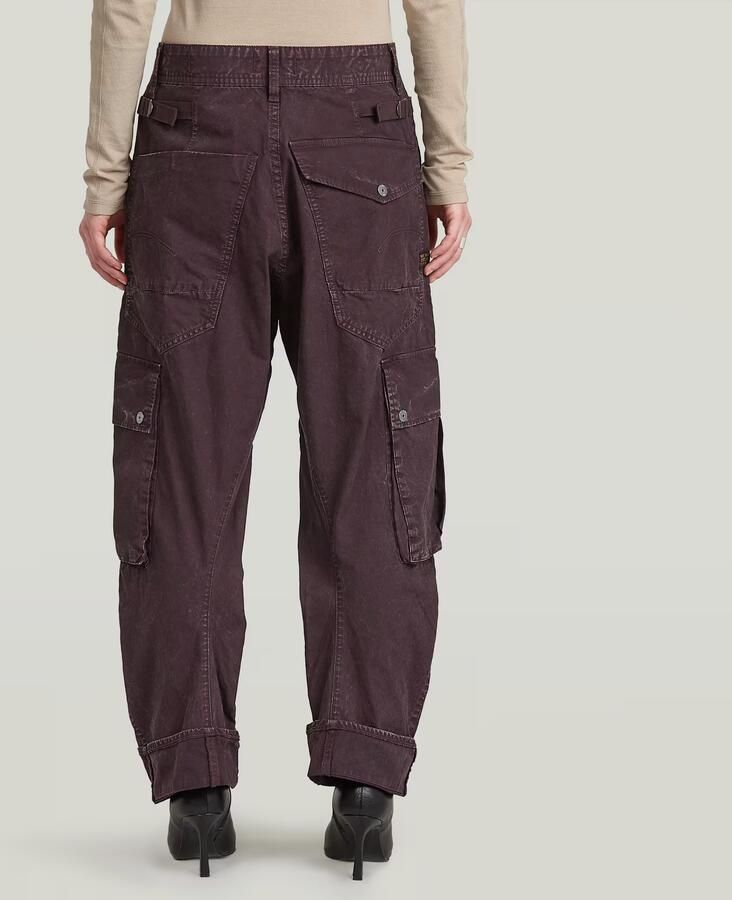 G-Star RAW 3D Boyfriend Multi Pocket Cargobroek Paars Dames - Foto 3