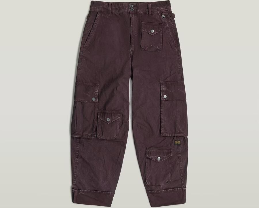 G-Star RAW 3D Boyfriend Multi Pocket Cargobroek Paars Dames - Foto 4