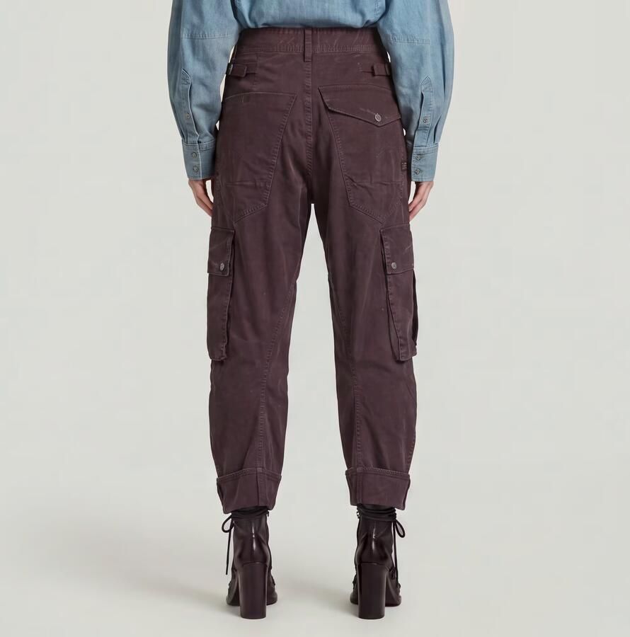 G-Star RAW 3D Boyfriend Multi Pocket Cargobroek Paars Dames - Foto 5