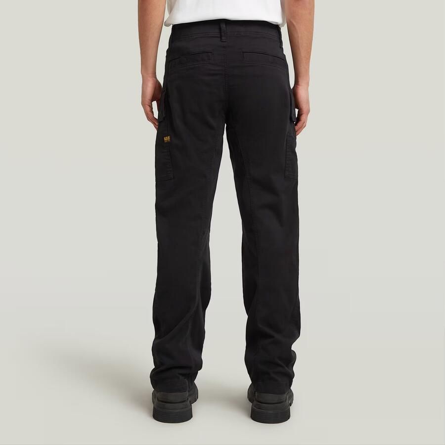 G-Star RAW 3D Regular Straight Cargobroek Zwart Heren