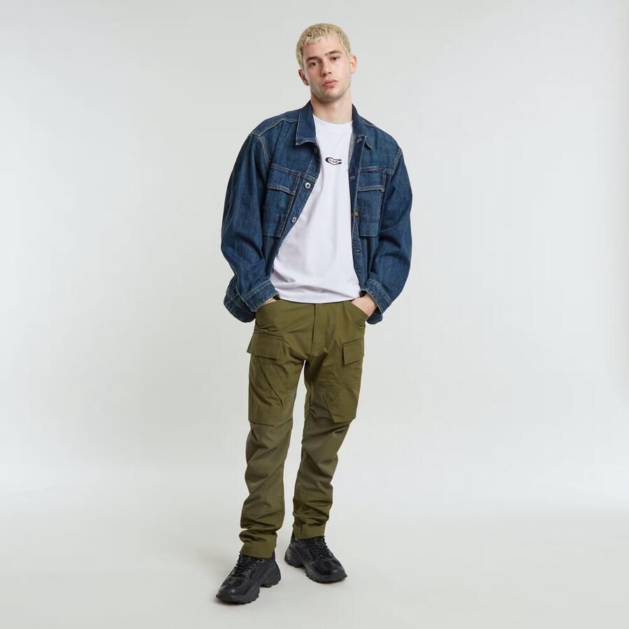 G-Star RAW 3D Regular Tapered Cargo Broek 3.0 Groen Heren - Foto 2