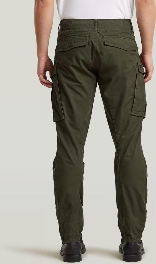G-Star RAW 3D Regular Tapered Cuffed Cargobroek Groen Heren - Foto 4