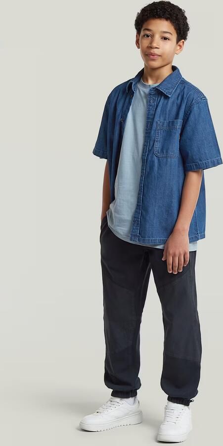 G-Star RAW 3D Relaxed PM Joggingbroek voor jongens Donkerblauw jongens - Foto 4
