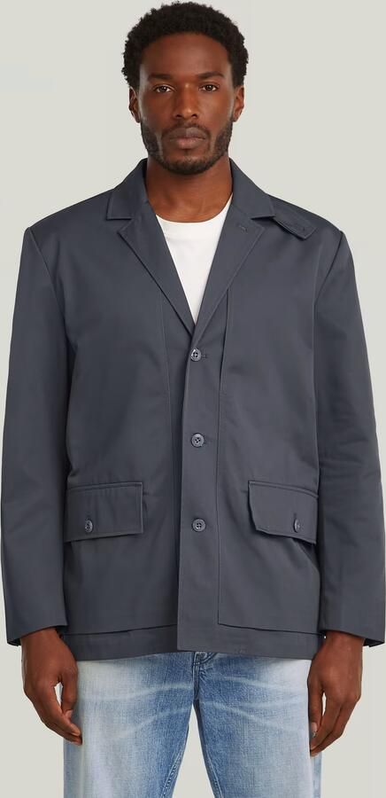 G-Star RAW 4 Pocket Blazer Donkerblauw Heren - Foto 7