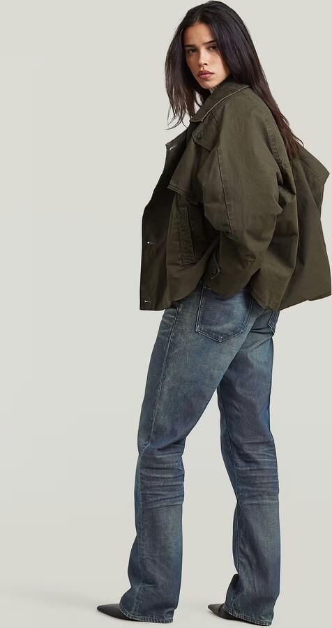 G-Star RAW 4-Pocket Cape Jack Grijs Dames - Foto 6
