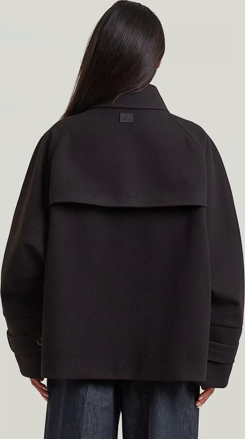 G-Star RAW 4-Pocket Cape Jack Zwart Dames