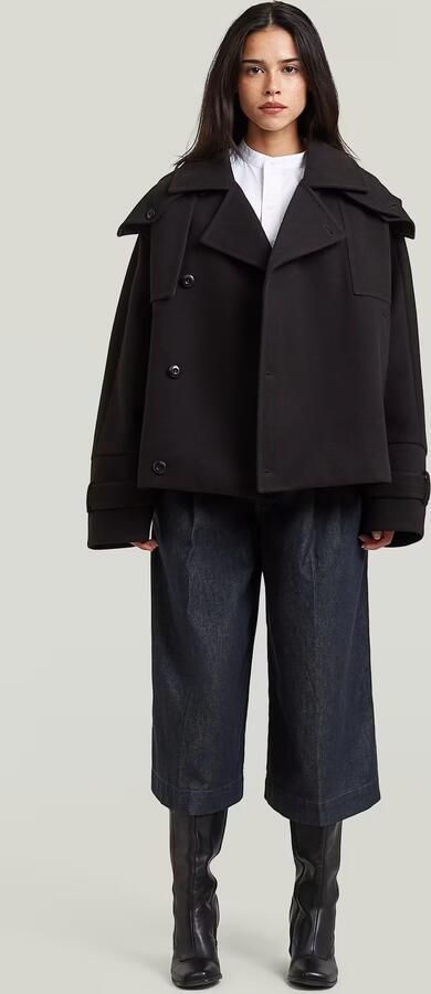 G-Star RAW 4-Pocket Cape Jack Zwart Dames - Foto 5