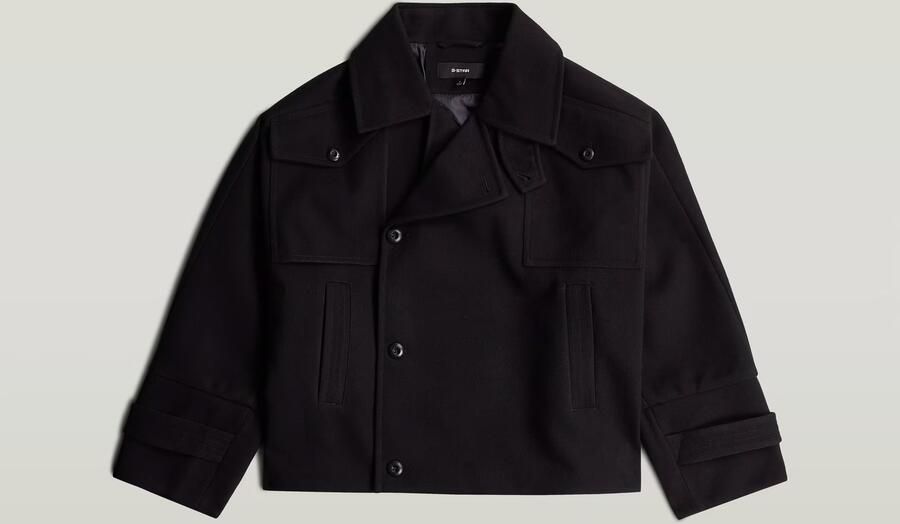 G-Star RAW 4-Pocket Cape Jack Zwart Dames - Foto 4