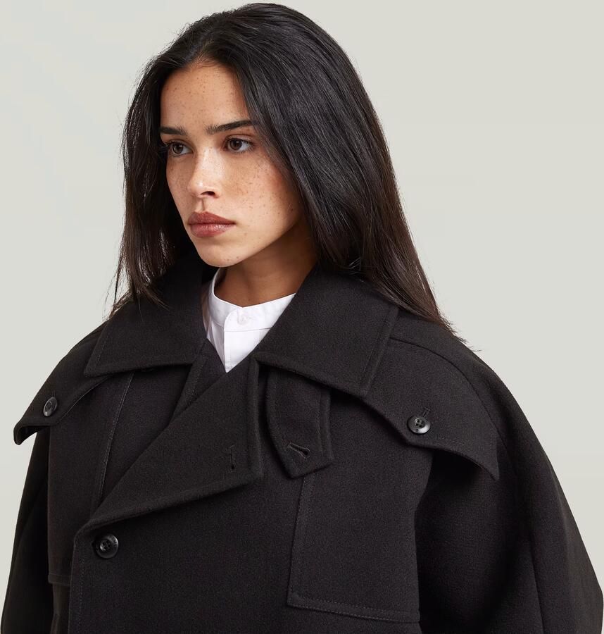 G-Star RAW 4-Pocket Cape Jack Zwart Dames - Foto 3