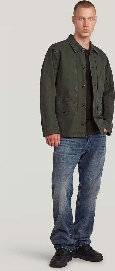 G-Star RAW 4 Pocket Overshirt Grijs Heren - Foto 5
