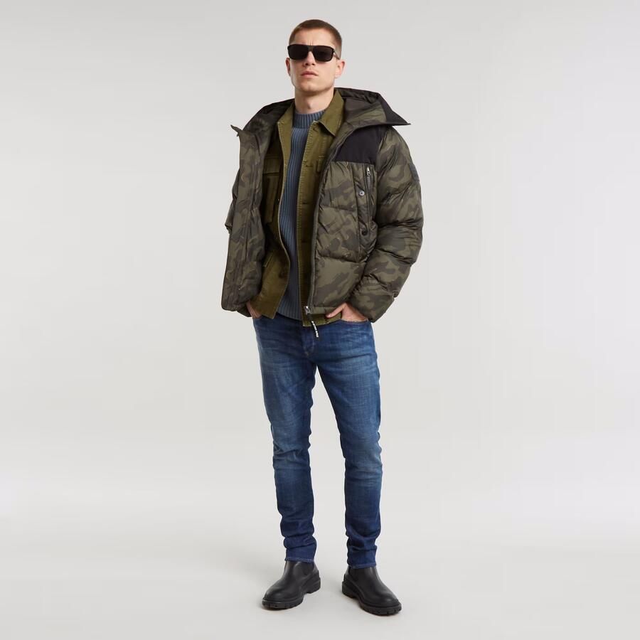 G-Star RAW 4 Pocket Overshirt Groen Heren