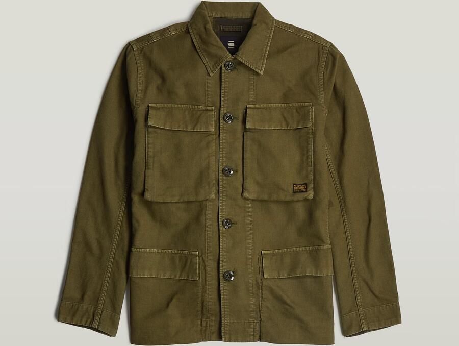 G-Star RAW 4 Pocket Overshirt Groen Heren - Foto 6