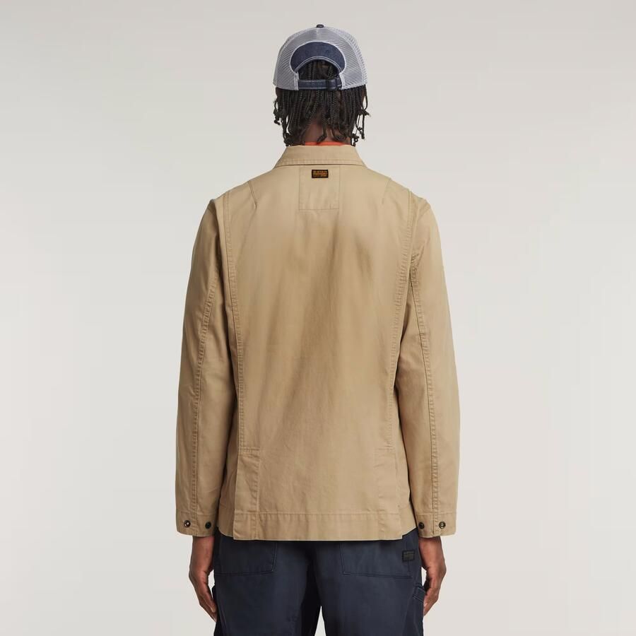 G-Star Raw Overhemdjack met klepzakken en labeldetail - Foto 2