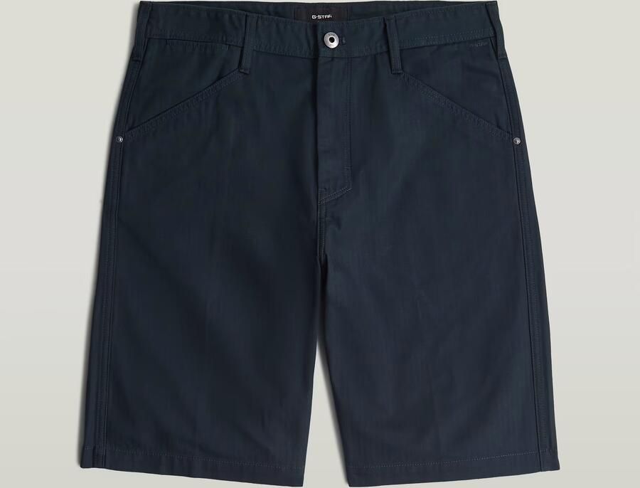 G-Star RAW 5-Pocket Relaxed Bermuda Short Donkerblauw Heren