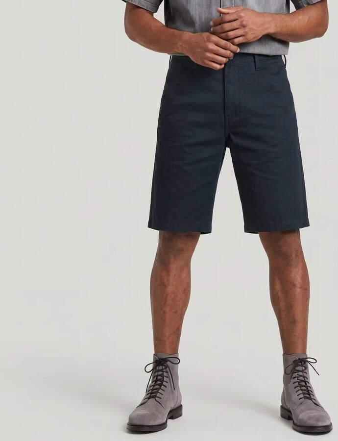 G-Star RAW 5-Pocket Relaxed Bermuda Short Donkerblauw Heren - Foto 4