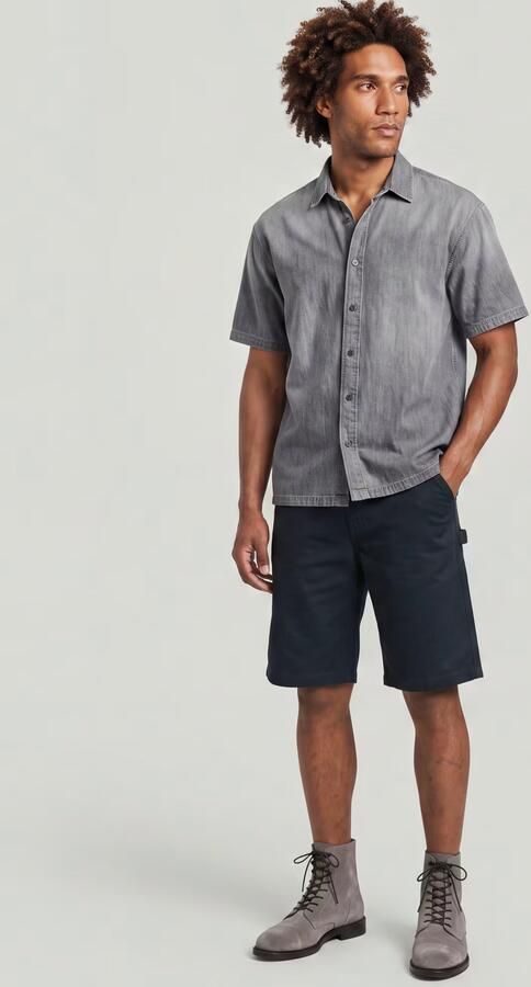 G-Star RAW 5-Pocket Relaxed Bermuda Short Donkerblauw Heren - Foto 6