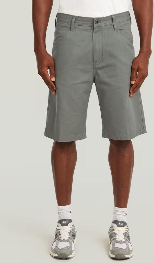 G-Star RAW 5-Pocket Relaxed Bermuda Short Groen Heren