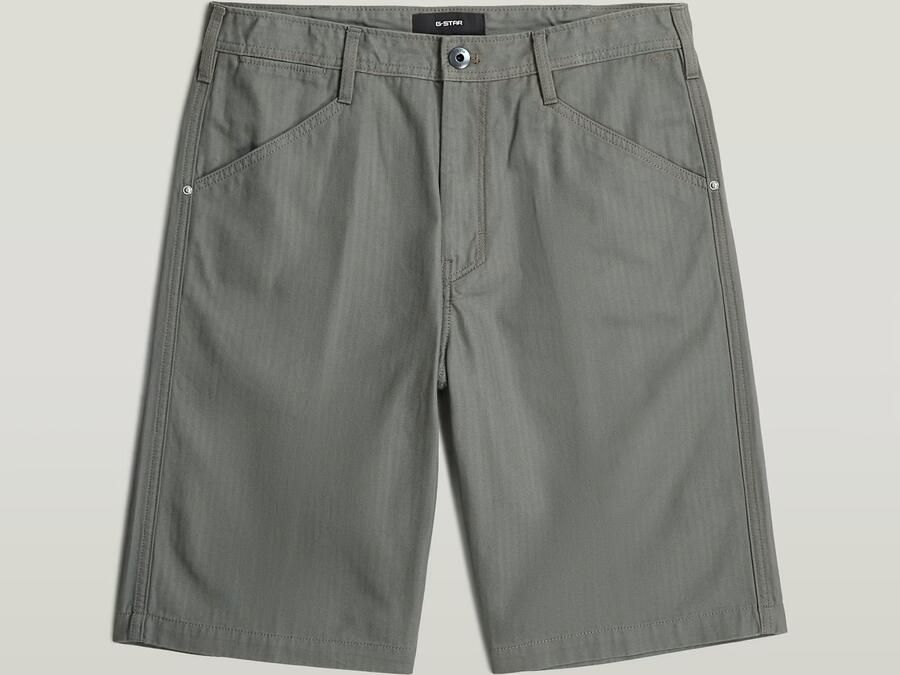 G-Star RAW 5-Pocket Relaxed Bermuda Short Groen Heren - Foto 4