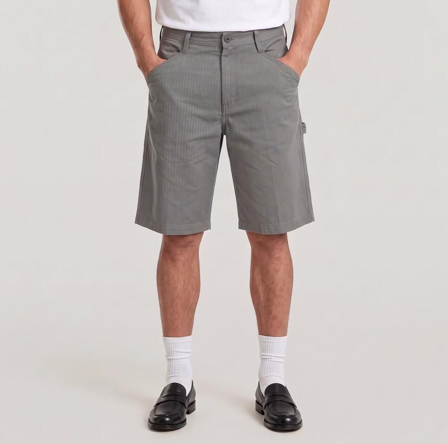 G-Star RAW 5-Pocket Relaxed Bermuda Short Groen Heren - Foto 4