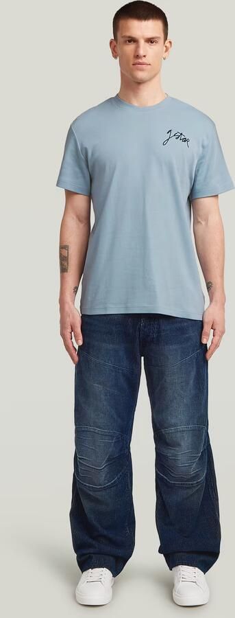 G-Star RAW 5620 3D Loose Jeans Donkerblauw Heren - Foto 6