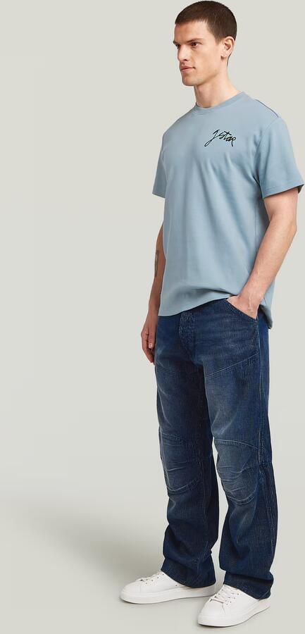 G-Star RAW 5620 3D Loose Jeans Donkerblauw Heren - Foto 5