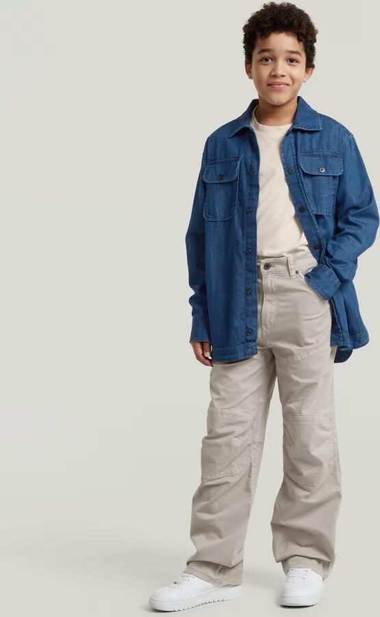 G-Star RAW 5620 3D Loose Werkbroek voor jongens Grijs jongens - Foto 5