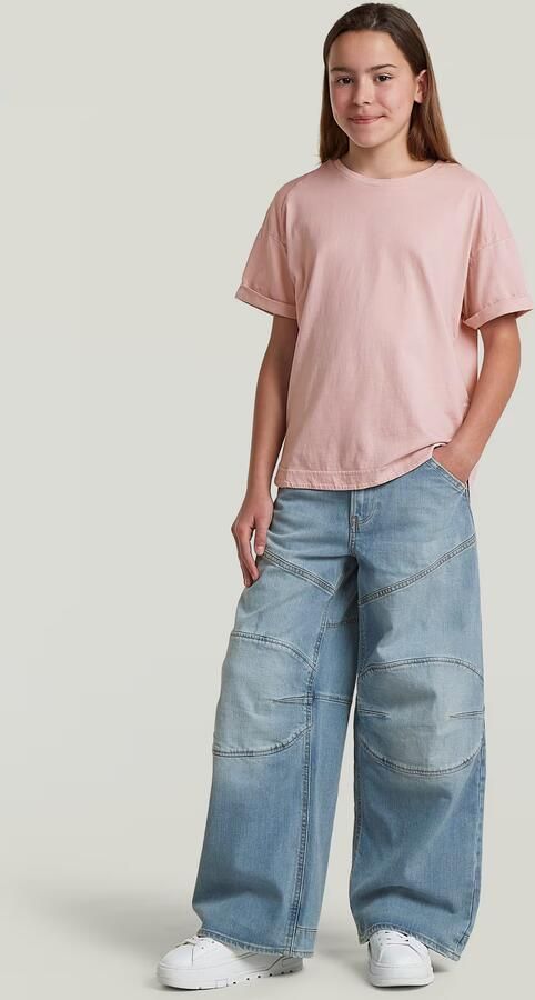 G-Star RAW 5620 Baggy Jeans voor meisjes Lichtblauw meisjes - Foto 5