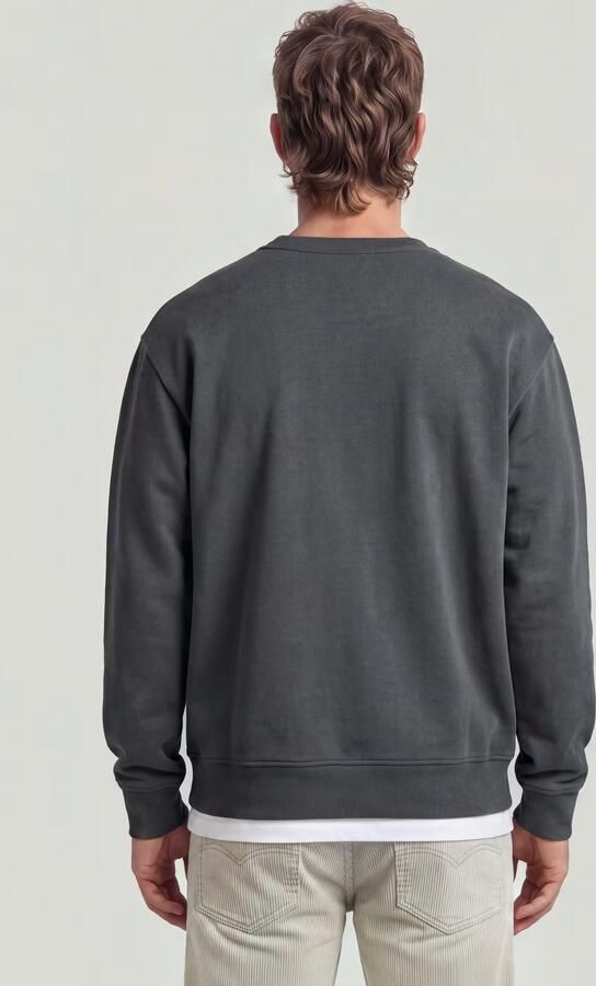 G-Star RAW 90s Logo Sweater Grijs Heren - Foto 6