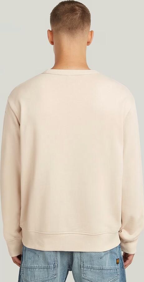 G-Star RAW 90s Logo Sweater Wit Heren - Foto 5