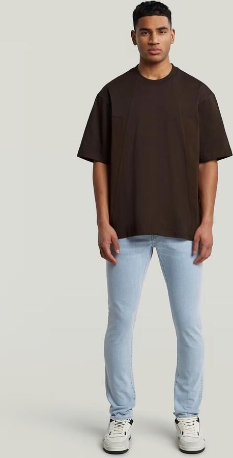 G-Star RAW A-Line Boxy T-shirt Bruin Heren - Foto 6