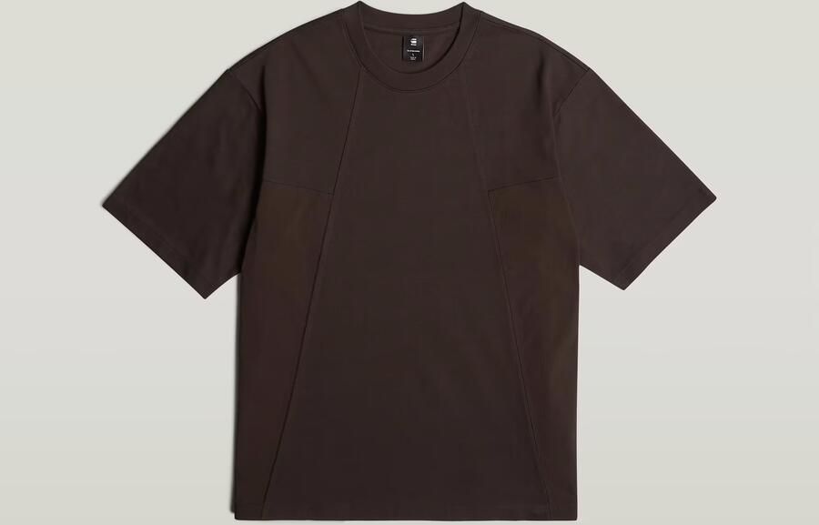 G-Star RAW A-Line Boxy T-shirt Bruin Heren - Foto 4