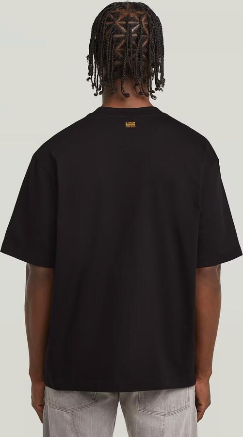 G-Star RAW A-Line Boxy T-shirt Zwart Heren - Foto 6