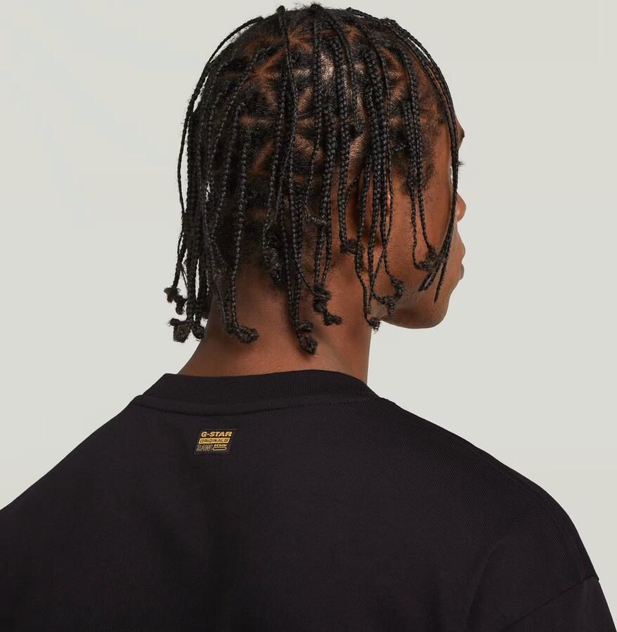 G-Star RAW A-Line Boxy T-shirt Zwart Heren - Foto 2