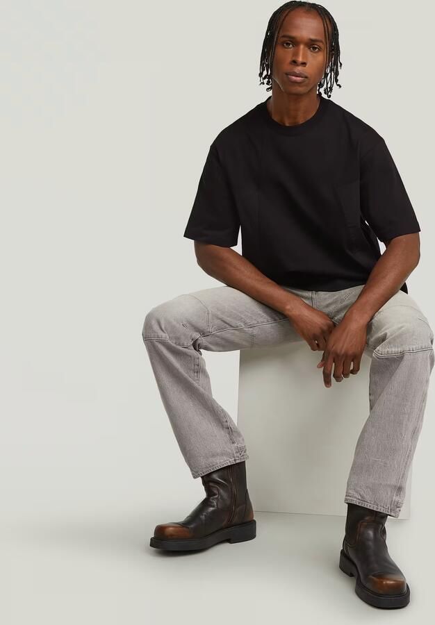 G-Star RAW A-Line Boxy T-shirt Zwart Heren - Foto 3