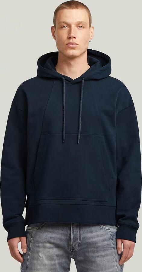 G-Star RAW A Line Loose Hoodie Donkerblauw Heren