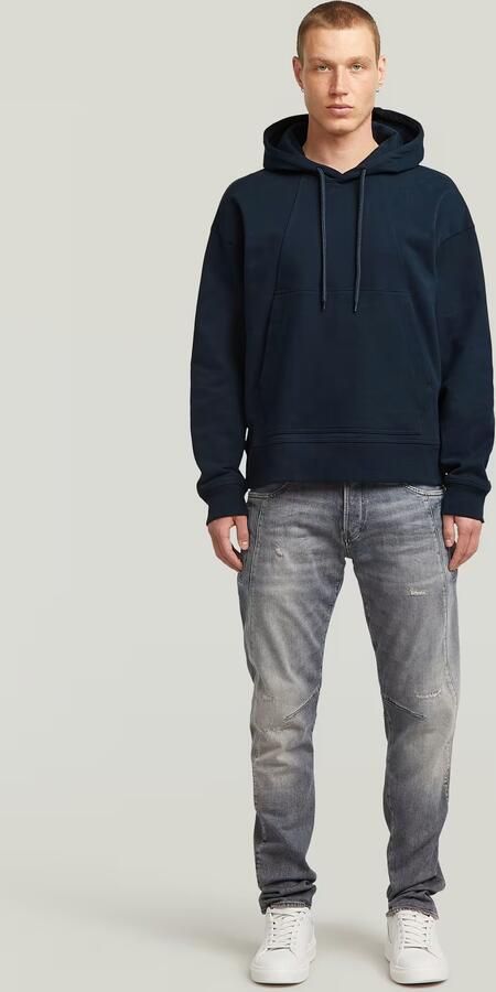 G-Star RAW A Line Loose Hoodie Donkerblauw Heren - Foto 7