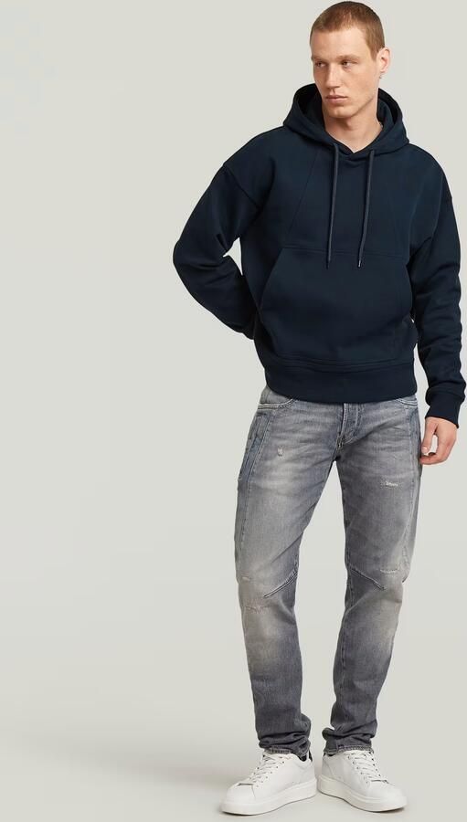 G-Star RAW A Line Loose Hoodie Donkerblauw Heren - Foto 5