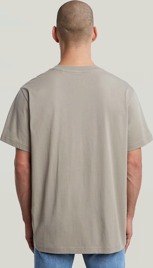 G-Star RAW A-Line Loose T-shirt Beige Heren - Foto 4