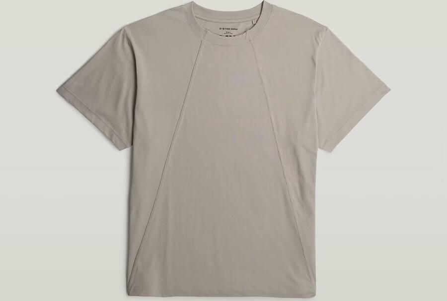 G-Star RAW A-Line Loose T-shirt Beige Heren - Foto 3