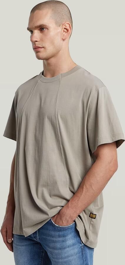 G-Star RAW A-Line Loose T-shirt Beige Heren - Foto 6