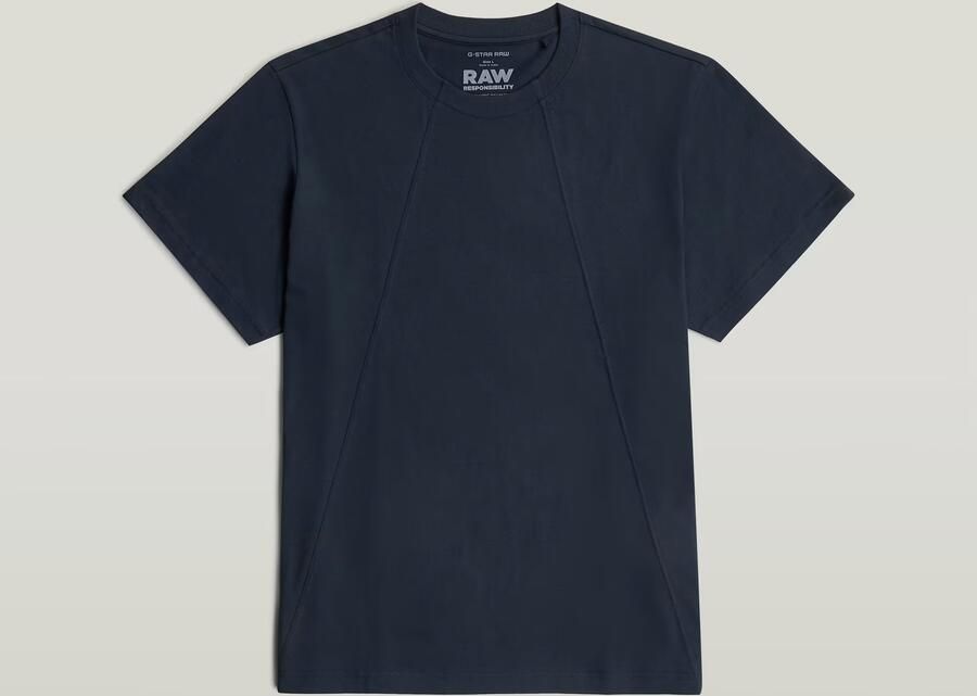 G-Star RAW A Line Loose T-Shirt Donkerblauw Heren - Foto 4