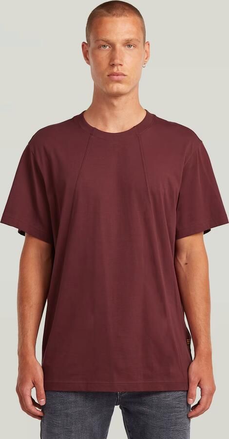 G-Star RAW A Line Loose T-Shirt Rood Heren