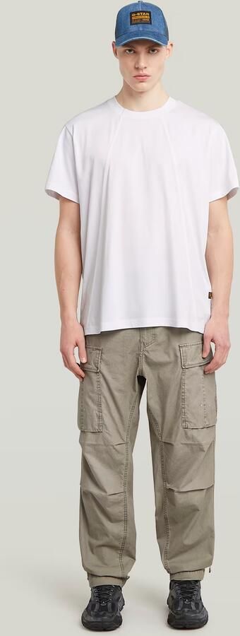 G-Star RAW A-Line Loose T-shirt Wit Heren - Foto 5