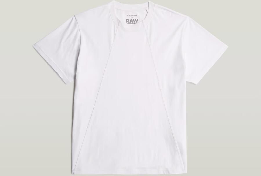 G-Star RAW A-Line Loose T-shirt Wit Heren - Foto 3