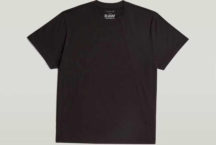 G-Star RAW A-Line Loose T-shirt Zwart Heren - Foto 4