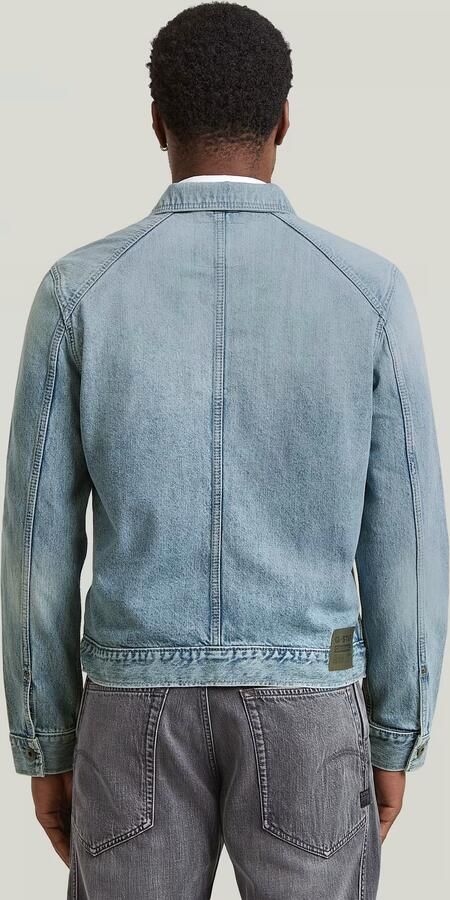 G-Star RAW A-Line Slim Denim Jack Anders Heren - Foto 4